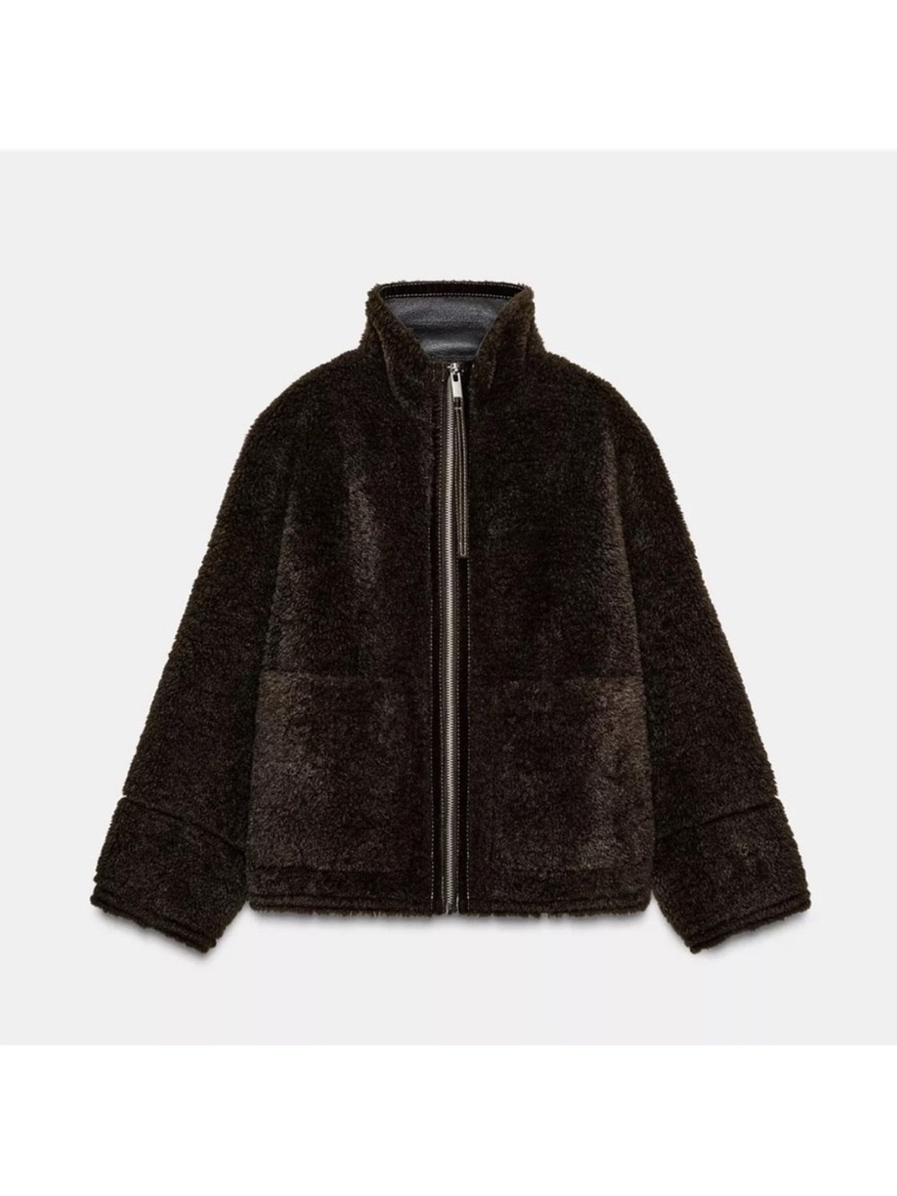 Zara faux fur jacket